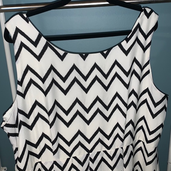 Chevron Striped Dress - Picture 5 of 7